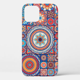 Funda Para iPhone 12 Vintage dibujado a mano: elementos decorativos isl
