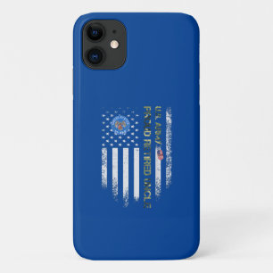 Funda Para iPhone 11 Vintage EEUU Ejército de la Bandera Americana Vete