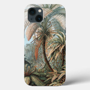 Funda Para iPhone 13 Vintage Ernst Haeckel Palm Trees Poster