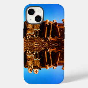 Funda Para iPhone 14 De Case-Mate Vintage eskimal esquimal de Alaska vestido de piel