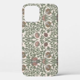 Funda Para iPhone 12 Vintage floral encantado: tapices retro.