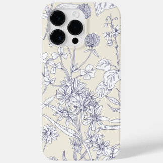 Funda Para iPhone 14 Pro Max De Case-Mate Vintage Floral Phone Case – iPhone & Samsung
