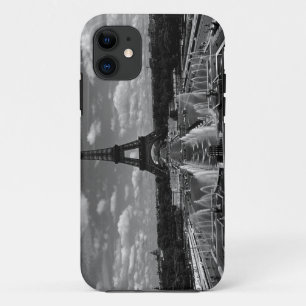 Funda Para iPhone 11 Vintage France Paris Fontains Tower Eiffel