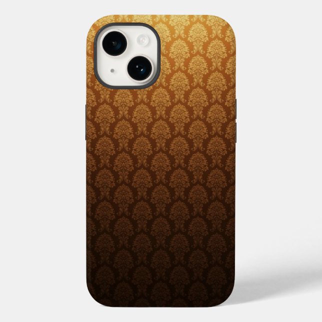 Funda De Case-Mate Para iPhone Vintage Gold (Reverso )