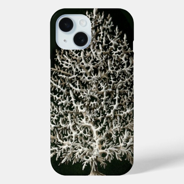 Funda De Case-Mate Para iPhone Vintage Haeckel (Reverso )