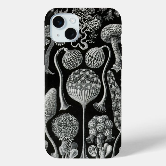 Funda De Case-Mate Para iPhone Vintage Haeckel (Reverso )