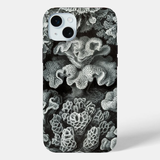 Funda De Case-Mate Para iPhone Vintage Haeckel (Reverso )