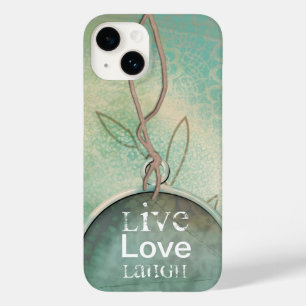 Funda Para iPhone 14 De Case-Mate Vintage Live Love Laugh