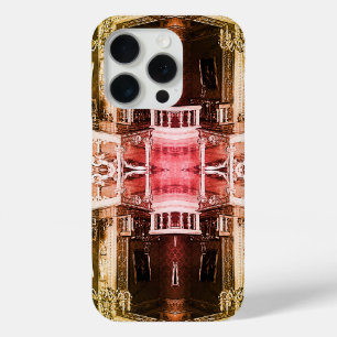 Funda Para iPhone 15 Pro Vintage Mónaco Palacio del Príncipe York Sala