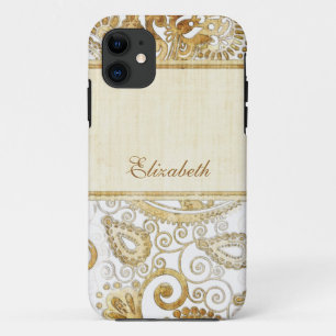 Funda Para iPhone 11 Vintage Ornamental 5
