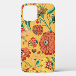 Funda Para iPhone 12 Vintage Paisley Floral Garden