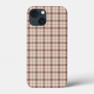 Funda Para iPhone 13 Mini Vintage Plaid
