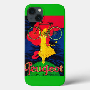 title_seo2 Vintage PosterEurope de la bicicleta de Peugeot