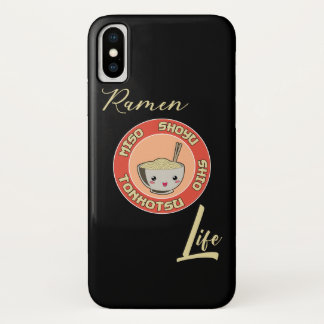 Funda Para iPhone X Vintage Ramen Life Japanese Noodle Soup