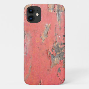 Funda Para iPhone 11 Vintage Red Barn Wood Design
