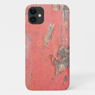 Funda Para iPhone 11 Vintage Red Barn Wood Design