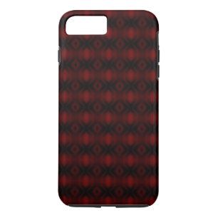 Funda Para iPhone 8 Plus/7 Plus Vintage Red Velvet Wallpaper Resumen Diseño