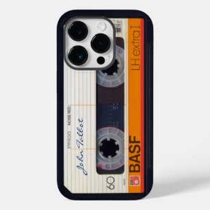 Funda Para iPhone 14 Pro De Case-Mate Vintage Retro Fashioned 80s Cinta de audio mixtape