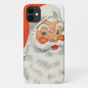 Funda Para iPhone 11 Vintage Retro Santa Claus