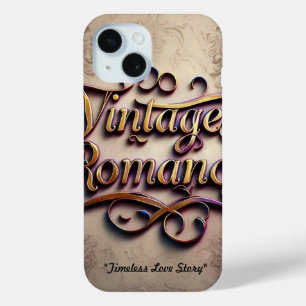 Funda Para iPhone 15 "Vintage Romantic Dreams"