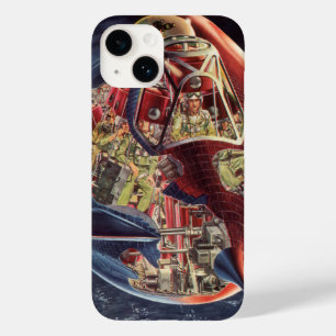 title_seo2 Vintage Science Ficción Astronauta Rocket Spaceshi