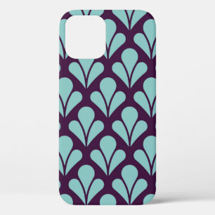Funda Para iPhone 12 Vintage Seamless. Descodificador de arte abstracto