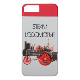 title_seo2 VINTAGE STEAM LOCOMOTIVE Gris Rojo