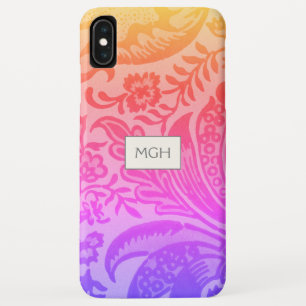 Funda Para iPhone XS Max Vintage William Morris Botánico Arcoíris