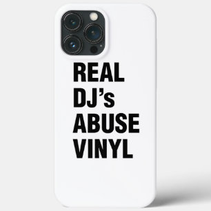 FUNDA PARA iPhone 13 PRO MAX VINYL DE ABUSO DE DJ REAL