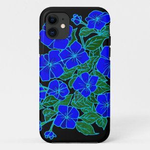 Funda Para iPhone 11 Violaciones azules #1