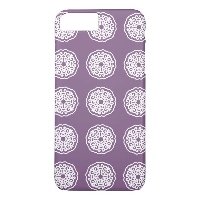 Funda De Case-Mate Para iPhone Violet Asian Moods Mandalla (Reverso)