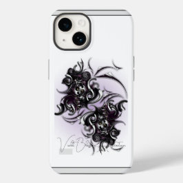 Funda Para iPhone 14 De Case-Mate "Violet Blossom Abstraction", Funda Apple iPhone 1