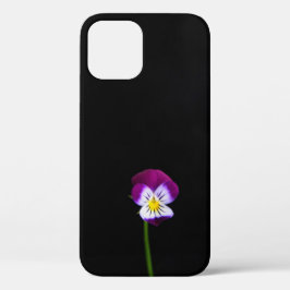 Funda Para iPhone 12 Violet Flower Iphcna