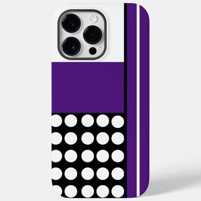 Funda De Case-Mate Para iPhone Violeta (Reverso )