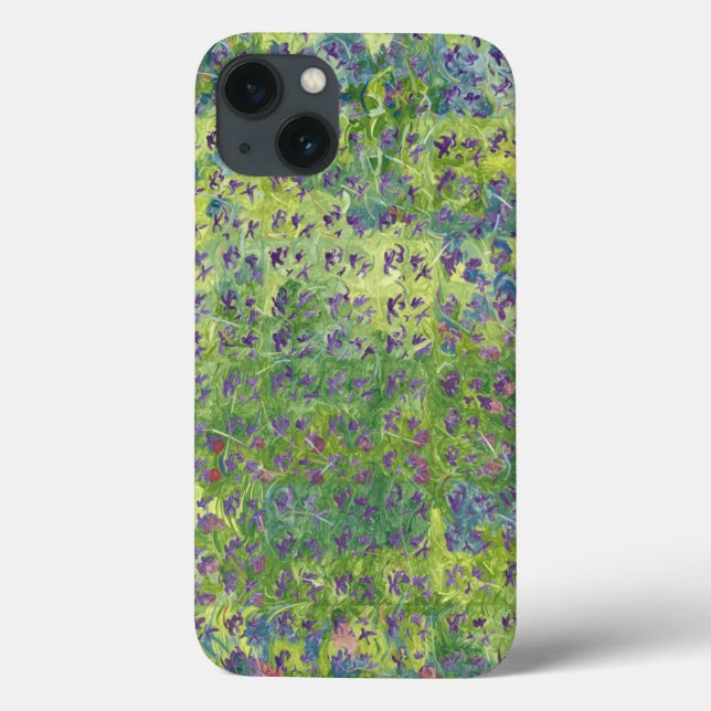 Funda De Case-Mate Para iPhone Violetas dulces 2012 (Reverso)