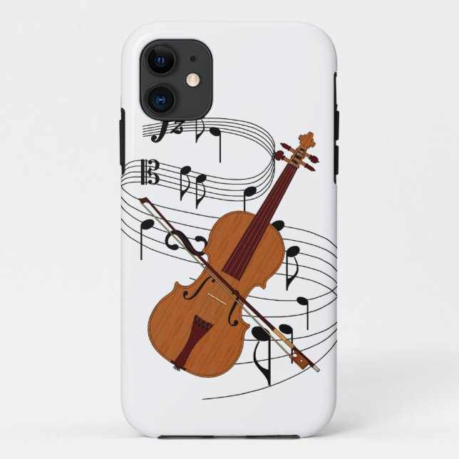 Funda De Case-Mate Para iPhone Violín (Reverso)