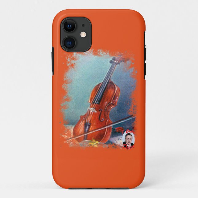 Funda De Case-Mate Para iPhone Violín/Violin (Reverso)