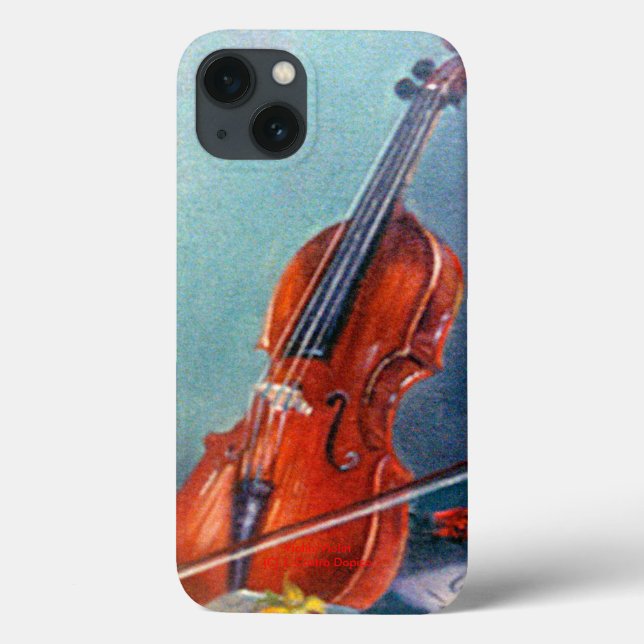Funda De Case-Mate Para iPhone Violín/Violin (Reverso)