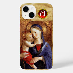 title_seo2 VIRGEN CON Monograma de Ruby Rojo INFANTIL