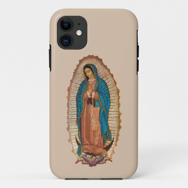 Funda De Case-Mate Para iPhone Virgen de Guadalupe (Reverso)