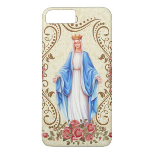 Funda Para iPhone 8 Plus/7 Plus Virgen María bendecido nuestra señora del catól