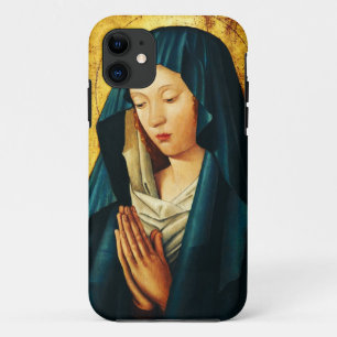 Funda Para iPhone 11 Virgen María Hodegetria Arte de Icono Católico Biz
