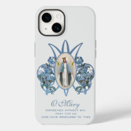 Funda Para iPhone 14 De Case-Mate Virgen María Santísima Católica Vintage Religiosa