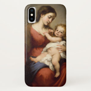 Funda Para iPhone X Virgen y niño