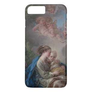 Funda Para iPhone 8 Plus/7 Plus Virgen y niño con San Juan Bautista