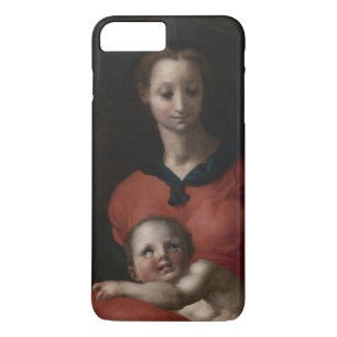 Funda Para iPhone 8 Plus/7 Plus Virgen y niño, conocidos como Madonna del Libro