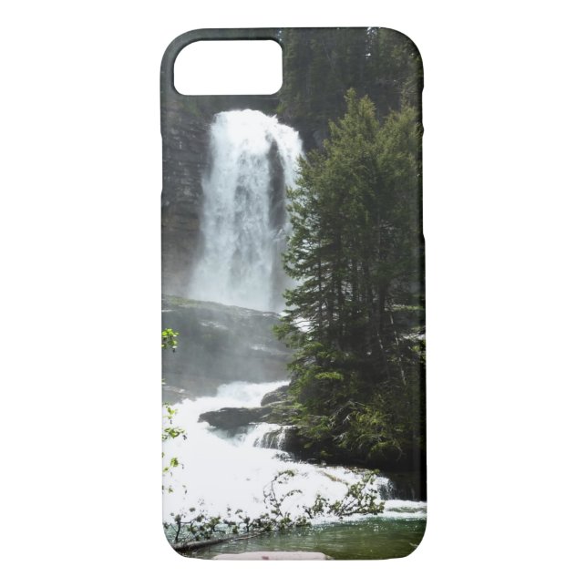 Funda De Case-Mate Para iPhone Virginia cae en el Parque Nacional Glacier (Reverso)