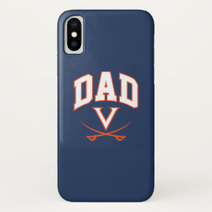 Funda Para iPhone X Virginia Cavaliers Dad