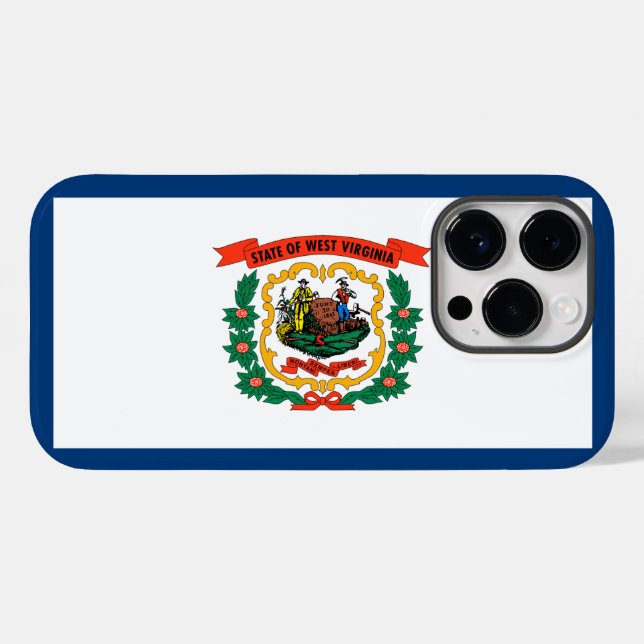 Funda De Case-Mate Para iPhone Virginia Occidental (Reverso (Horizontal))