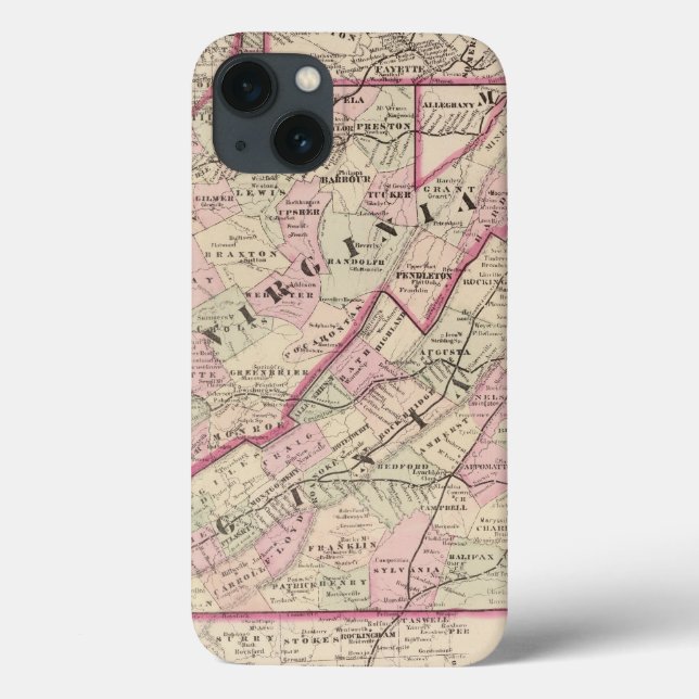 Funda De Case-Mate Para iPhone Virginia Occidental (Reverso)
